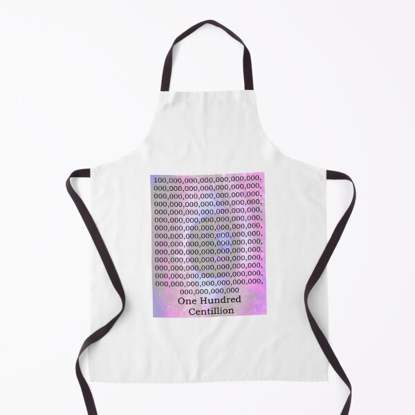 Item preview, One hundred centillion. The biggest number possible designed and sold by platypusboi.