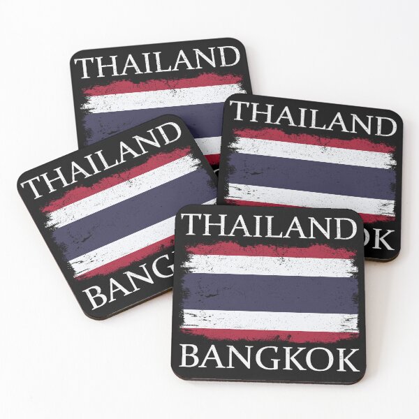 Artikelvorschau, Thailand Flag Bangkok Thailand Tourist Capital Thailand entworfen und verkauft von farhanhafeez.