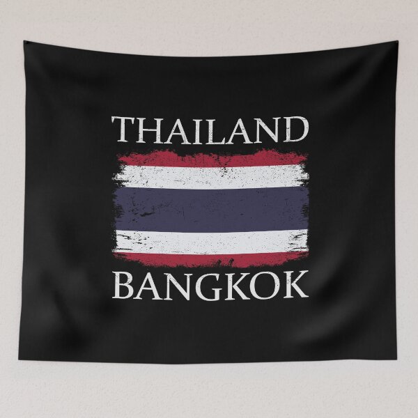 Item preview, Thailand Flag Bangkok Thailand Tourist Capital Thailand designed and sold by farhanhafeez.