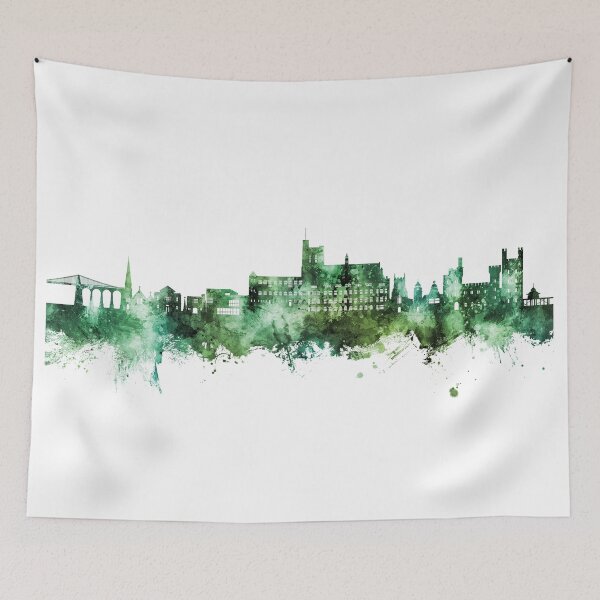 Item preview, Bangor Wales Skyline designed and sold by ArtPrints.