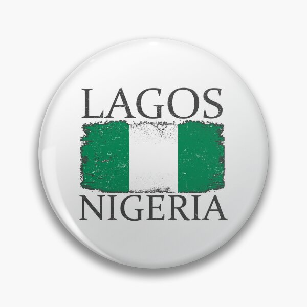 Item preview, Lagos Nigeria Flag Nigeria Tourist Lagos City Tourist designed and sold by farhanhafeez.