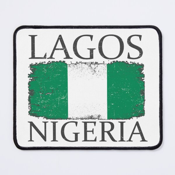 Item preview, Lagos Nigeria Flag Nigeria Tourist Lagos City Tourist designed and sold by farhanhafeez.