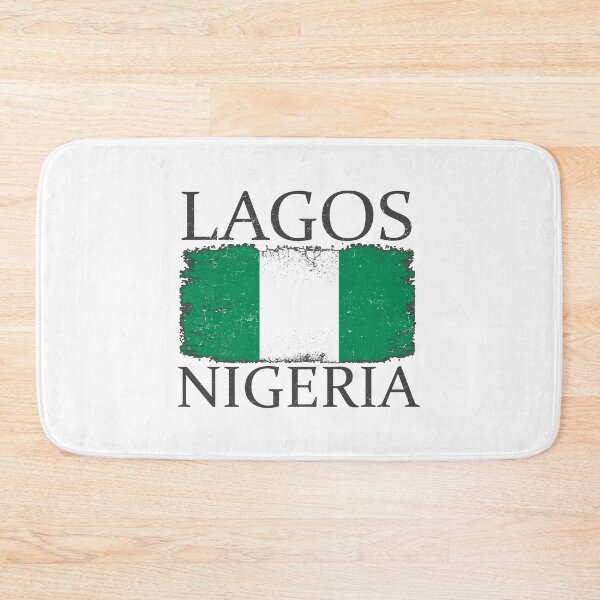 Item preview, Lagos Nigeria Flag Nigeria Tourist Lagos City Tourist designed and sold by farhanhafeez.
