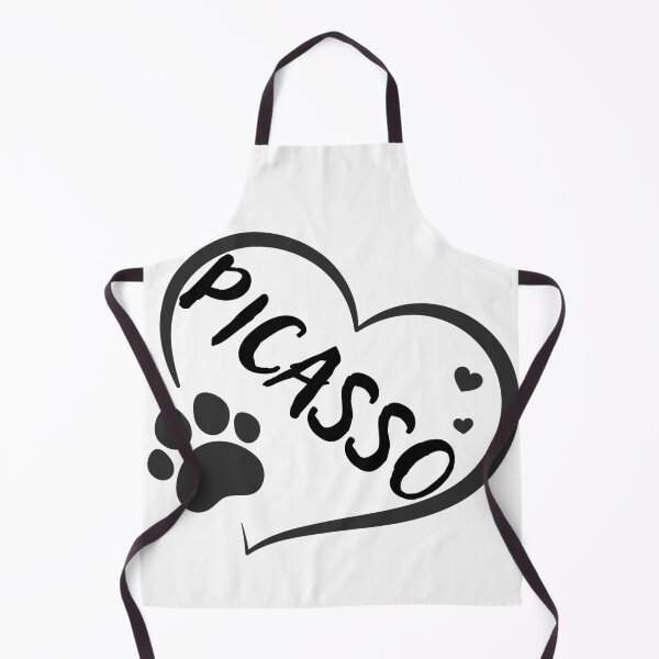Item preview, Picasso en un corazón con una pata, gran regalo para dueños de perros o gatos designed and sold by OCS1337.