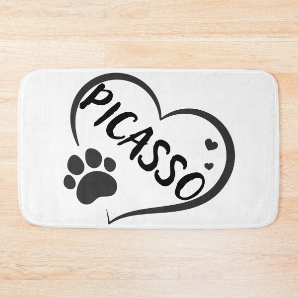 Item preview, Picasso en un corazón con una pata, gran regalo para dueños de perros o gatos designed and sold by OCS1337.