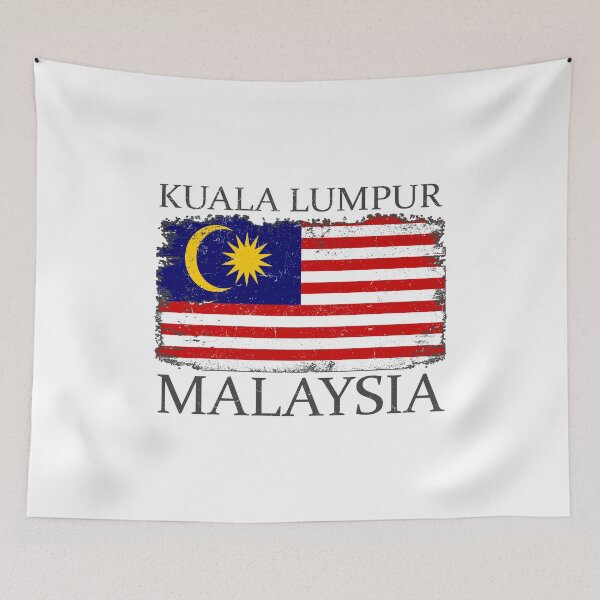 Item preview, Kuala Lumpur Malaysia Flag Malaysia Tourist Capital Malaysia designed and sold by farhanhafeez.
