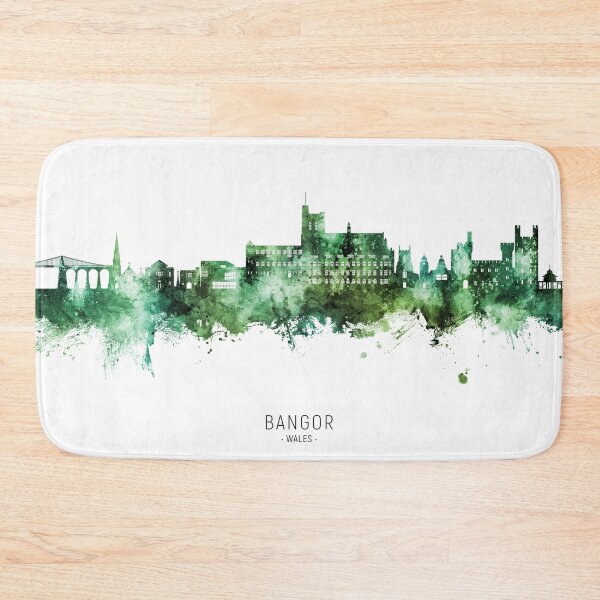 Item preview, Bangor Wales Skyline designed and sold by ArtPrints.