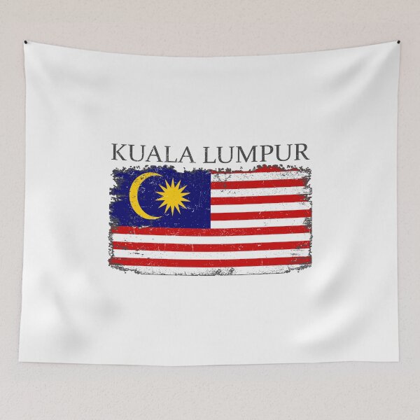 Item preview, Kuala Lumpur Malaysia Flag Malaysia Tourist Capital Malaysia designed and sold by farhanhafeez.