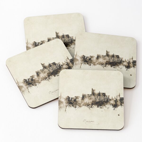 Item preview, Bangor Wales Skyline designed and sold by ArtPrints.
