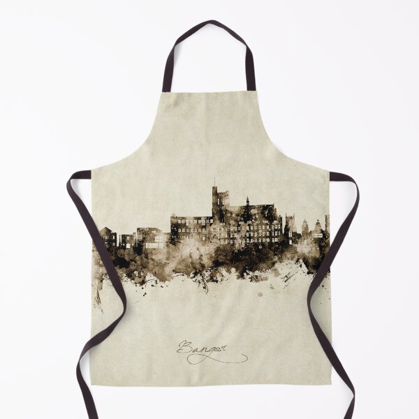 Item preview, Bangor Wales Skyline designed and sold by ArtPrints.
