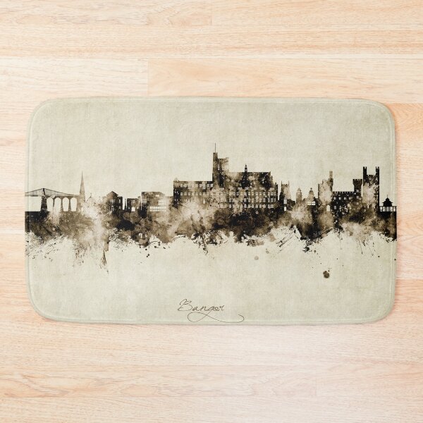 Item preview, Bangor Wales Skyline designed and sold by ArtPrints.