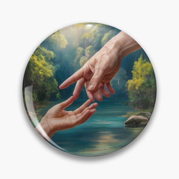 Item preview, JESUS HAND REACHING INTO WATER designed and sold by Obinne.