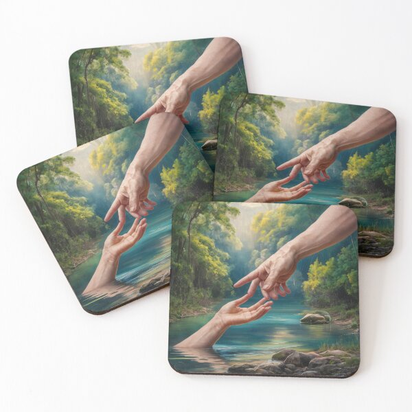 Item preview, JESUS HAND REACHING INTO WATER designed and sold by Obinne.