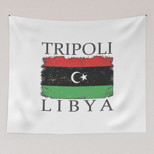 Item preview, Tripoli Libya Flag Capital City Libya Tripoli Tourist designed and sold by farhanhafeez.
