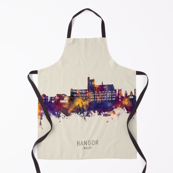 Item preview, Bangor Wales Skyline designed and sold by ArtPrints.