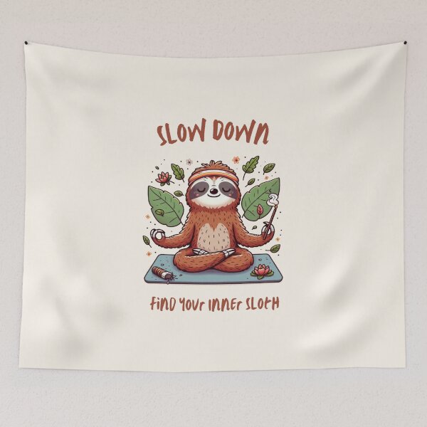 Item preview, Meditating Sloth designed and sold by Anupios.