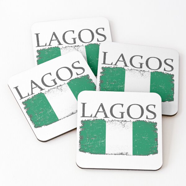 Item preview, Lagos Nigeria Flag Nigeria Tourist Lagos City Tourist designed and sold by farhanhafeez.