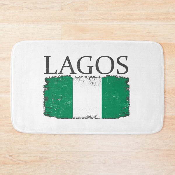 Item preview, Lagos Nigeria Flag Nigeria Tourist Lagos City Tourist designed and sold by farhanhafeez.