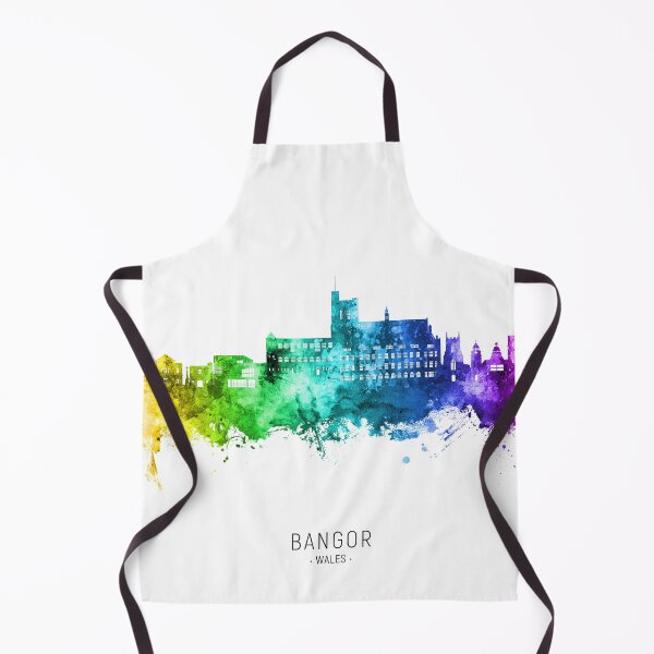 Item preview, Bangor Wales Skyline designed and sold by ArtPrints.