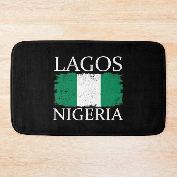 Item preview, Lagos Nigeria Flag Nigeria Tourist Lagos City Tourist designed and sold by farhanhafeez.