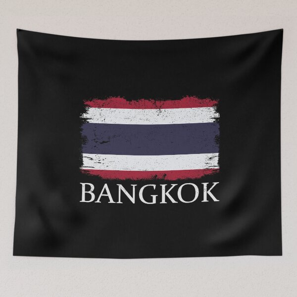 Item preview, Thailand Flag Bangkok Thailand Tourist Capital Thailand designed and sold by farhanhafeez.