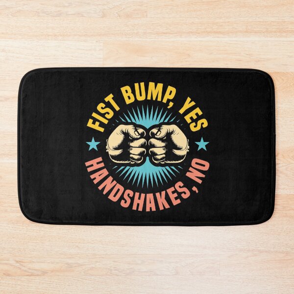 Item preview, Fist Bump, Yes. Handshakes, No - Full Color 2 designed and sold by Vector-Artist.