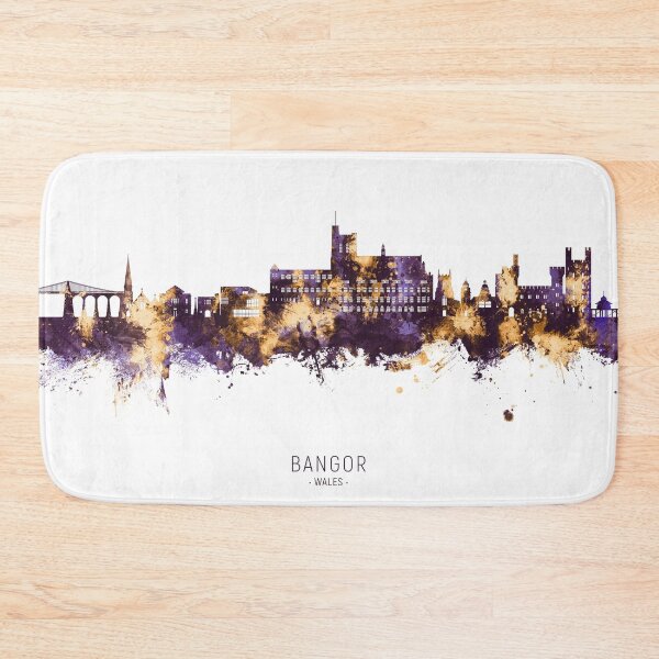 Item preview, Bangor Wales Skyline designed and sold by ArtPrints.