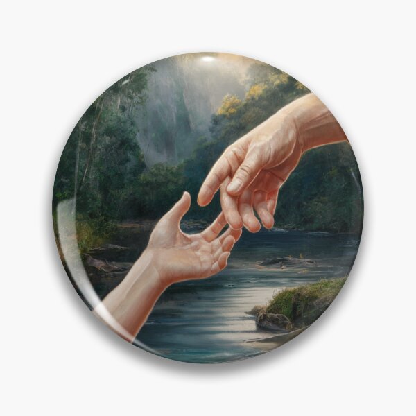 Item preview, JESUS HAND REACHING INTO WATER designed and sold by Obinne.