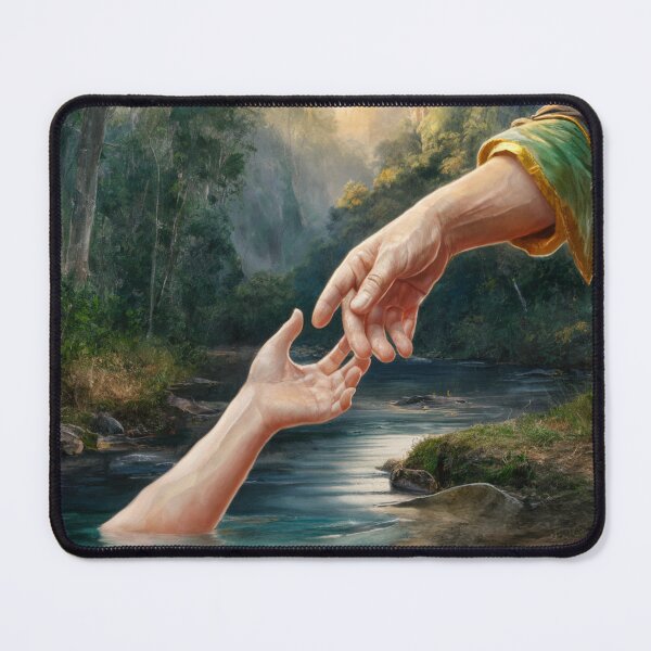 Item preview, JESUS HAND REACHING INTO WATER designed and sold by Obinne.