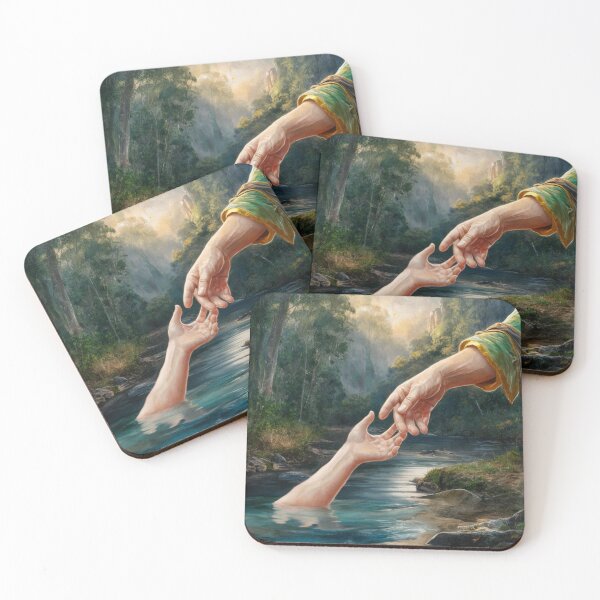 Item preview, JESUS HAND REACHING INTO WATER designed and sold by Obinne.