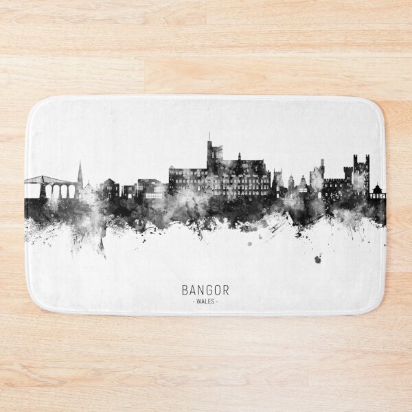 Item preview, Bangor Wales Skyline designed and sold by ArtPrints.