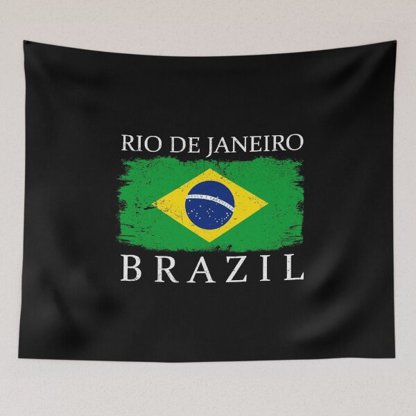 Item preview, Rio de Janeiro Brazil Flag Rio de Janeiro Tourist Flag designed and sold by farhanhafeez.
