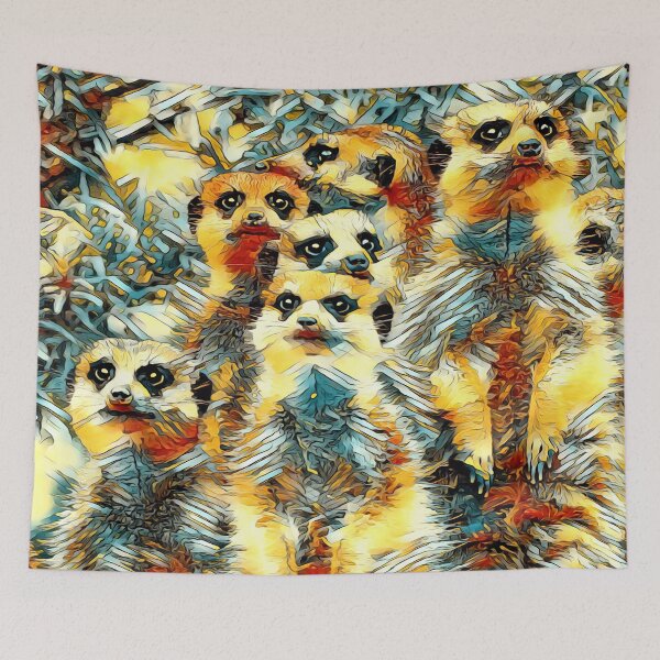 Item preview, AnimalArt Meerkat 003 designed and sold by JAMFoto.