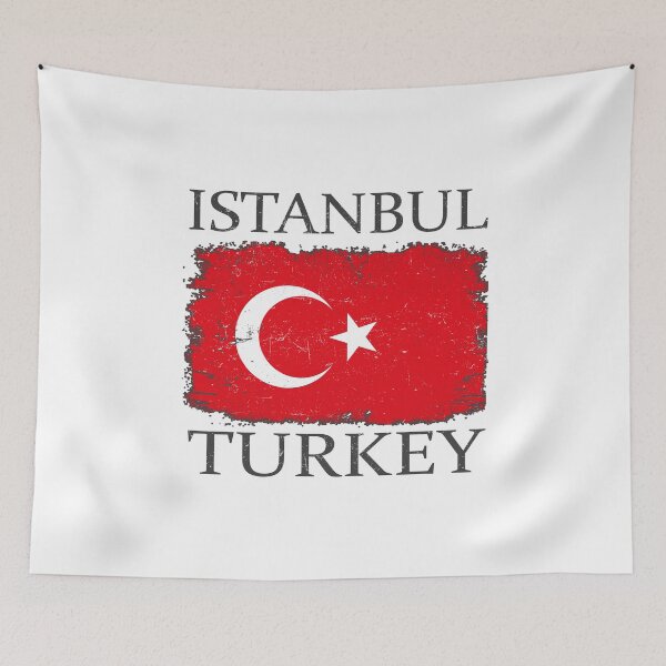 Item preview, Istanbul Turkey Flag Turkey Tourist Istanbul Tourist designed and sold by farhanhafeez.
