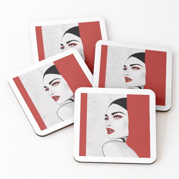 Item preview, Passion in Red - Minimalist Modern Design designed and sold by Colorful-Garden.