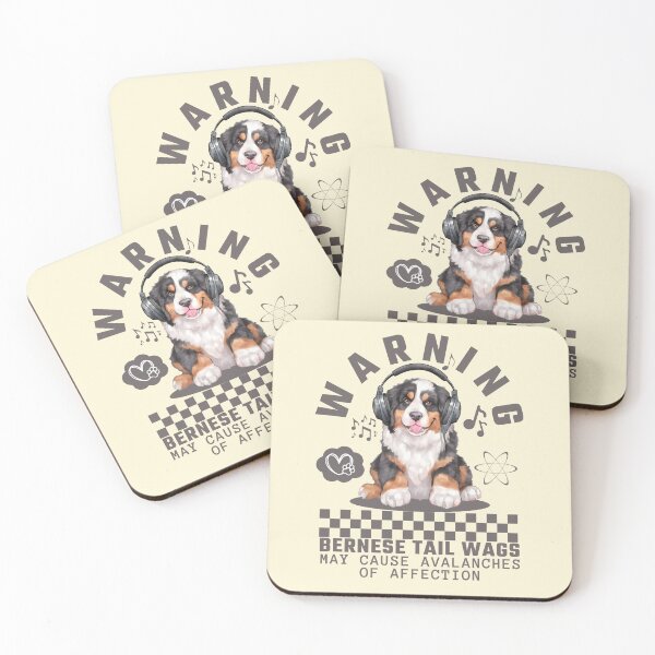Item preview, Warning : bernese tail wags may cause avalanches of affection designed and sold by Peerless-Prime.