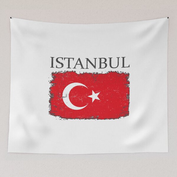 Item preview, Istanbul Turkey Flag Turkey Tourist Istanbul Tourist designed and sold by farhanhafeez.