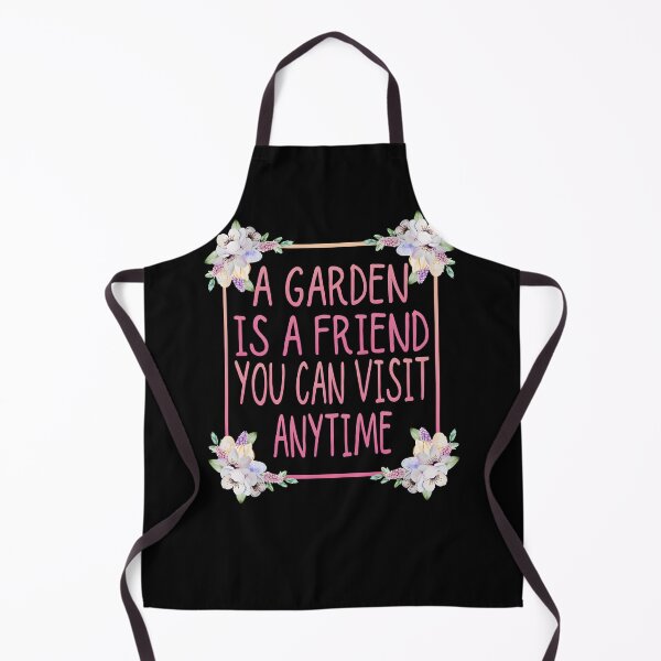 Item preview, A Garden Is a Friend You Can Visit Anytime - Floral Inspirational florist quote. Gift for plant lovers, gardeners and florists designed and sold by Unitepeople.