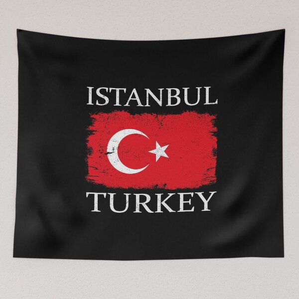 Item preview, Istanbul Turkey Flag Turkey Tourist Istanbul Tourist designed and sold by farhanhafeez.