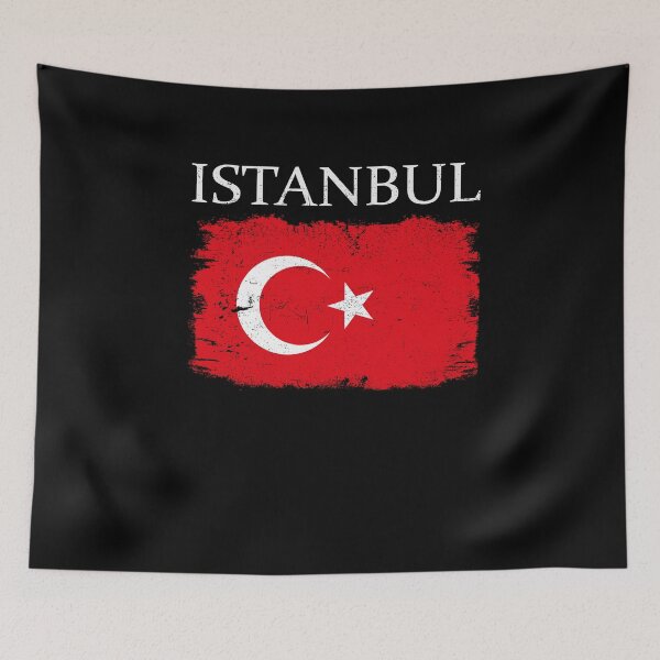 Item preview, Istanbul Turkey Flag Turkey Tourist Istanbul Tourist designed and sold by farhanhafeez.
