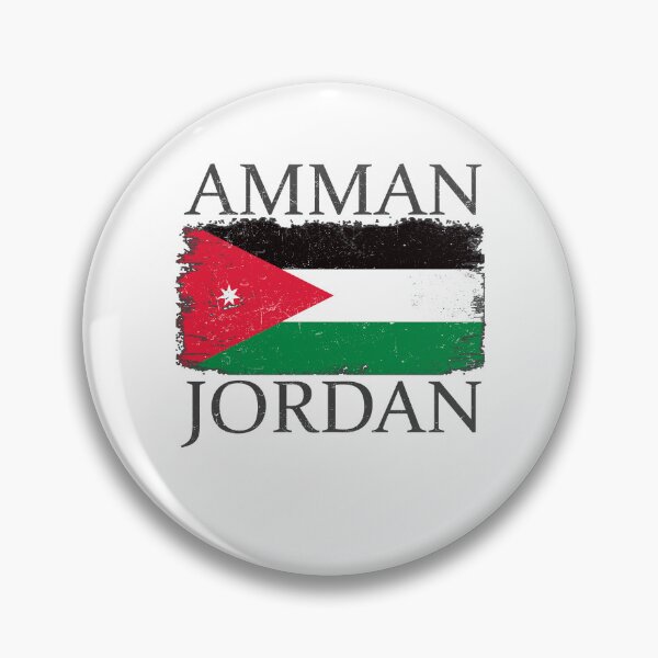 Item preview, Amman Jordan Flag Jordan Tourist Capital Jordan Country designed and sold by farhanhafeez.