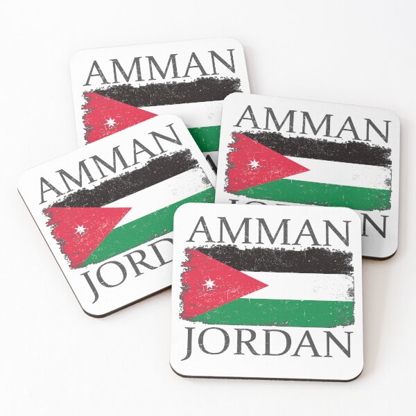 Item preview, Amman Jordan Flag Jordan Tourist Capital Jordan Country designed and sold by farhanhafeez.