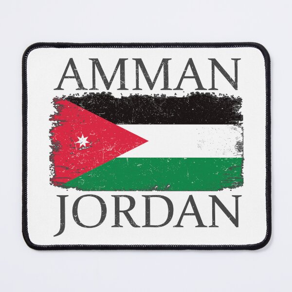 Item preview, Amman Jordan Flag Jordan Tourist Capital Jordan Country designed and sold by farhanhafeez.