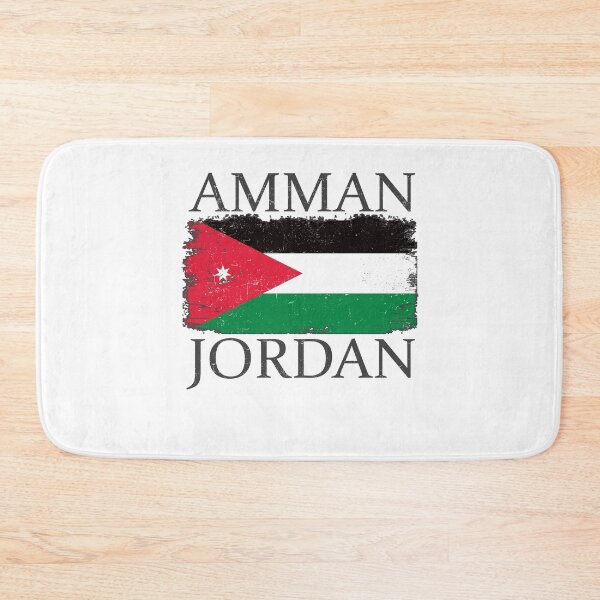 Item preview, Amman Jordan Flag Jordan Tourist Capital Jordan Country designed and sold by farhanhafeez.