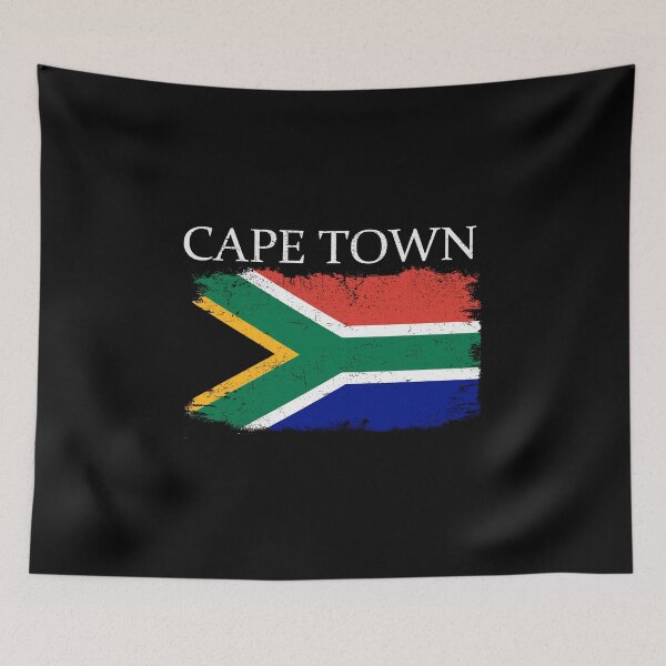 Artikelvorschau, Cape Town South Africa Flag South Africa Country Visitor entworfen und verkauft von farhanhafeez.