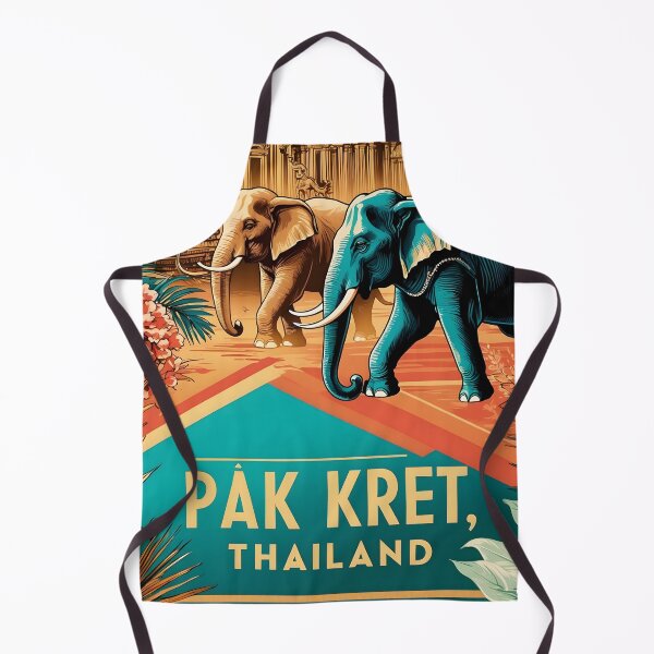 Item preview, Pak Kret Thailand Vintage Travel Tourism  designed and sold by TravelersGems.