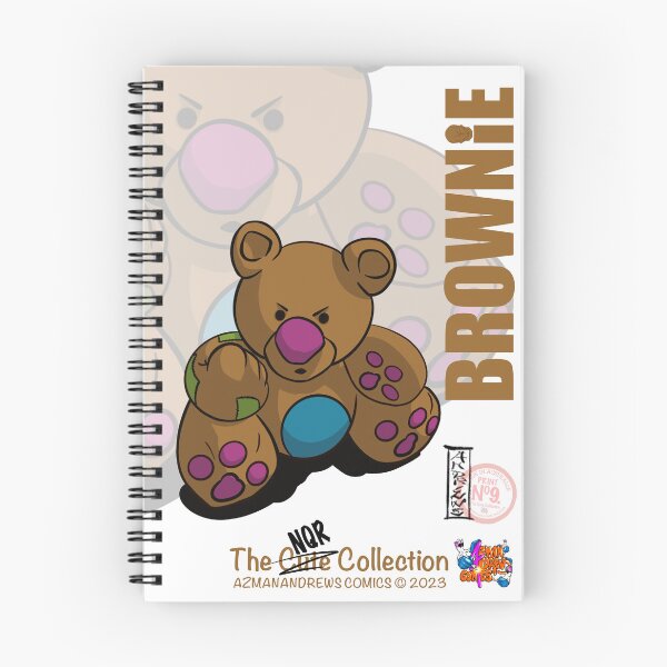 Item preview, Brownie from the NQR Collection designed and sold by AzmanAndrews Comics.
