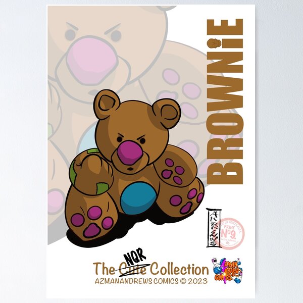 Item preview, Brownie from the NQR Collection designed and sold by AzmanAndrews Comics.