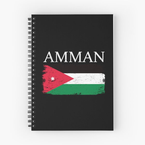 Item preview, Amman Jordan Flag Jordan Tourist Capital Jordan Country designed and sold by farhanhafeez.