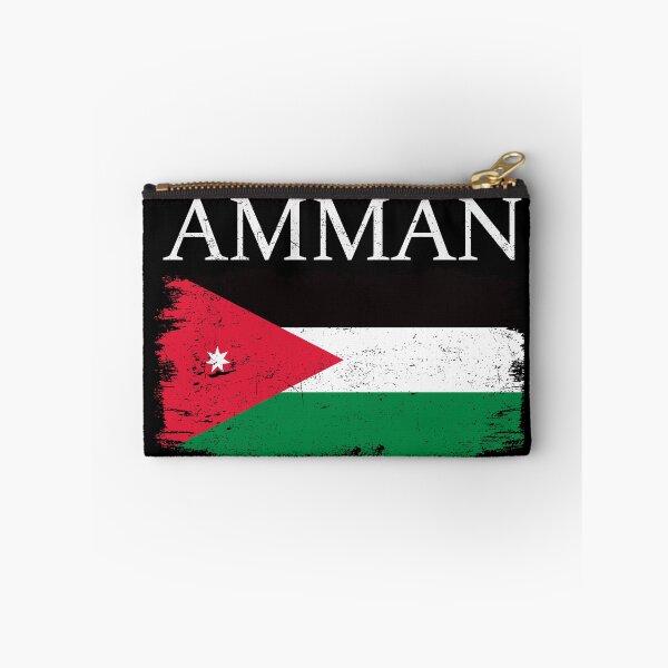 Item preview, Amman Jordan Flag Jordan Tourist Capital Jordan Country designed and sold by farhanhafeez.